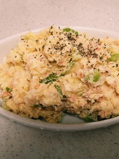 レンジで鮭フレークのポテトサラダ-レシピのメイン写真