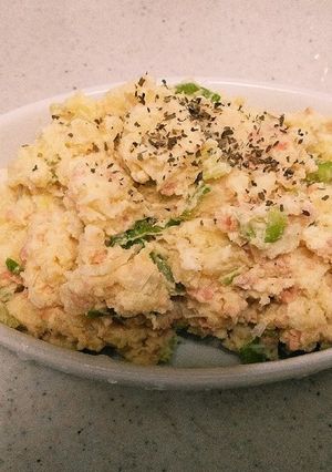 レンジで鮭フレークのポテトサラダ-レシピのメイン写真