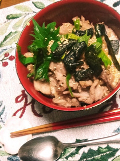 夏⛅のスタミナ満点❗とろろ芋の肉丼☺⛄☕-レシピのメイン写真