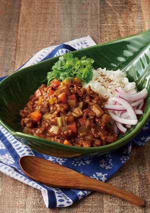 電気圧力鍋で簡単！キーマカレー-レシピのメイン写真