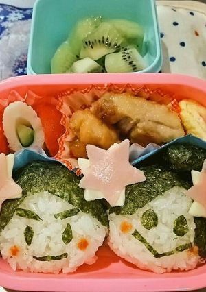 幼稚園お弁当♪2020.7/7【七夕】-レシピのメイン写真
