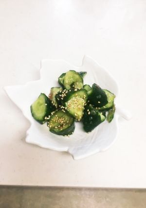 簡単きゅうり梅-レシピのメイン写真