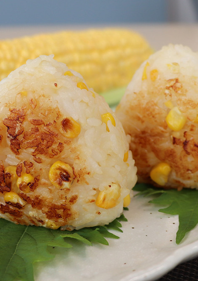 とうもろこし焼きおにぎり【ＪＡ遠州夢咲】-レシピのメイン写真
