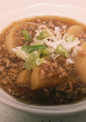 大根のそぼろあん-レシピのメイン写真