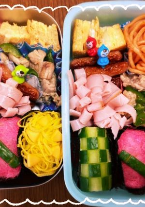 キャラ弁 鬼滅の刃 初心者-レシピのメイン写真