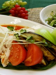 冷やし坦々素麺(健康食)-レシピのメイン写真