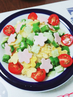 七夕冷やし中華-レシピのメイン写真