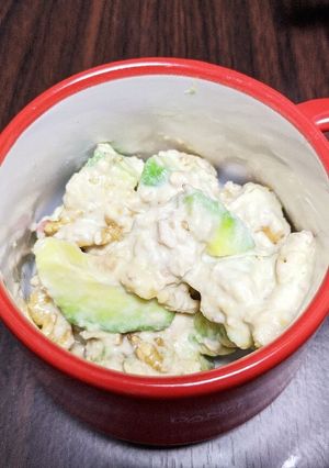 アボカドとツナ缶のマヨ味噌サラダ-レシピのメイン写真
