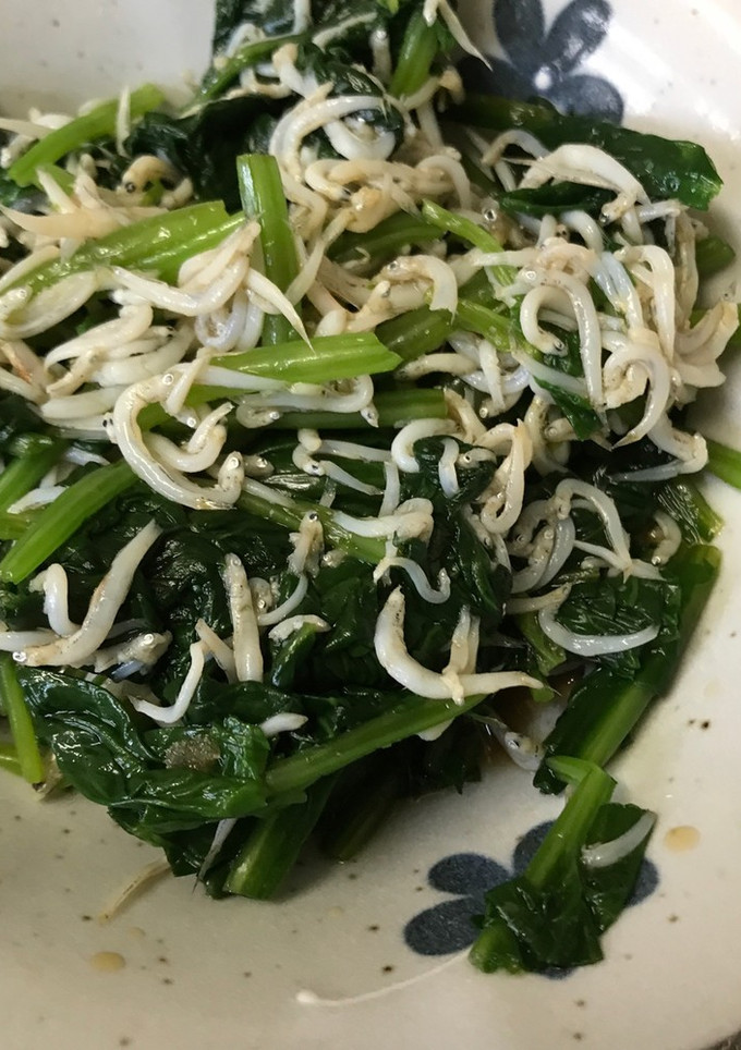 ほうれん草としらすの三杯酢和え-レシピのメイン写真