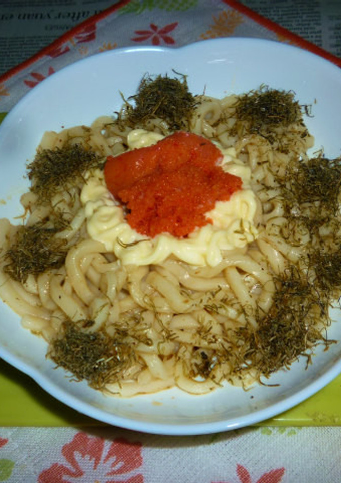 きざみめかぶ＋明太マヨの冷やしうどん-レシピのメイン写真