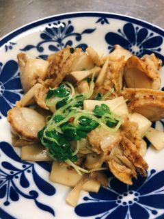 ホタテとエリンギのバター醤油炒め-レシピのメイン写真