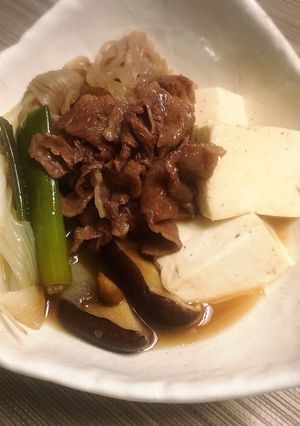 旨味たっぷり簡単パパッと肉豆腐-レシピのメイン写真