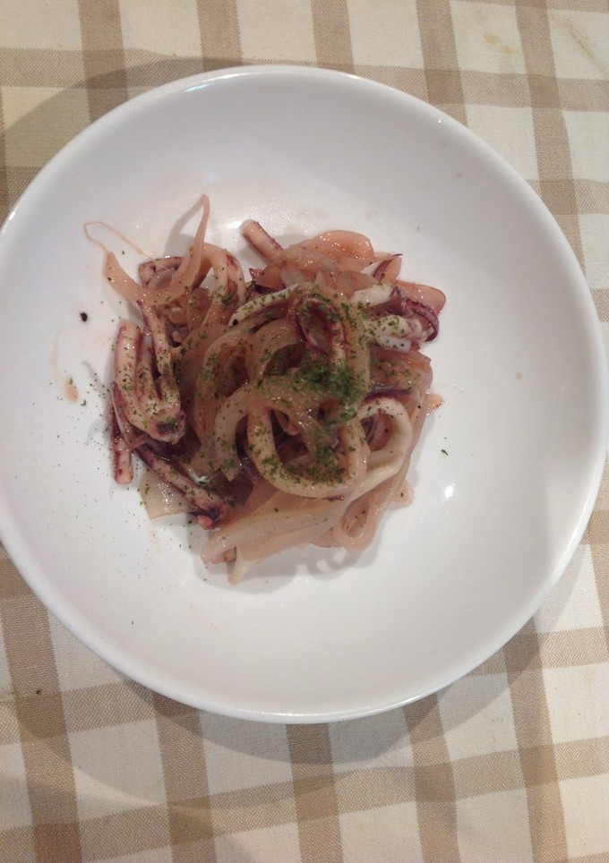 やりいかの新玉ねぎの炒め物-レシピのメイン写真