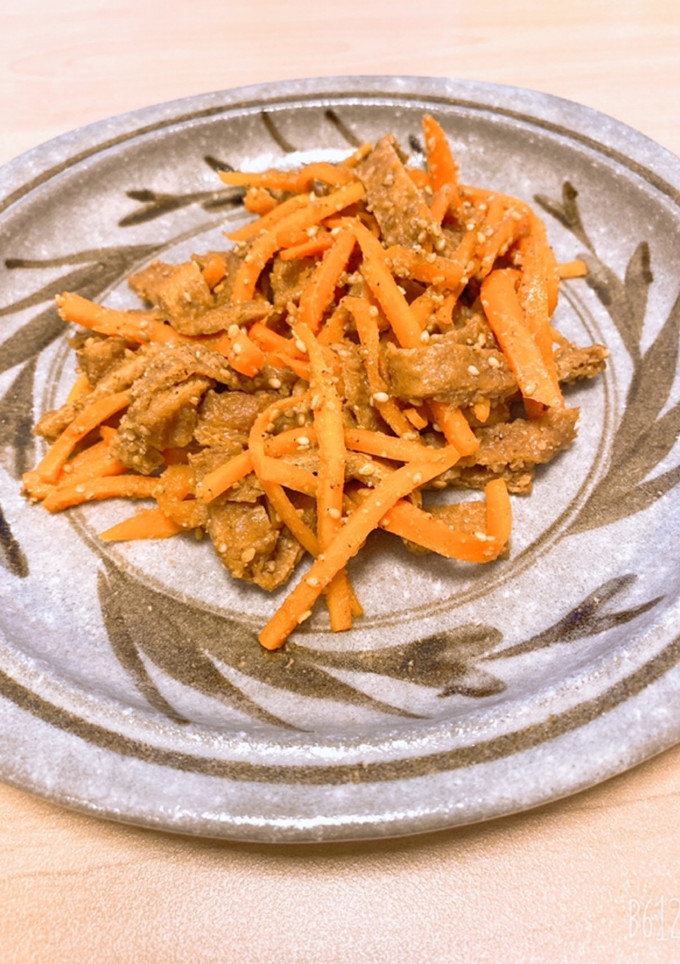 おいなりさん揚げと人参和え-レシピのメイン写真