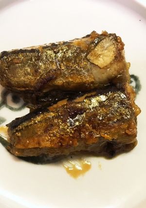 さんま の梅挟み焼き-レシピのメイン写真