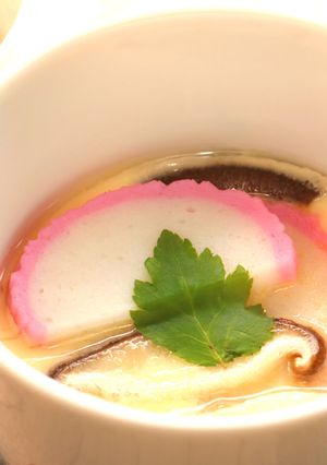 【レンジで簡単副菜】なめらか茶わん蒸し-レシピのメイン写真