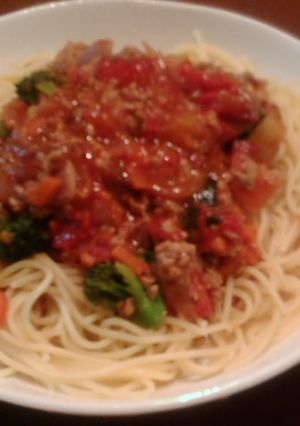 夏野菜のミートソース(パスタorドリア)-レシピのメイン写真