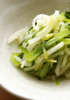 大根・きゅうり・生姜の酢の物♪-レシピのメイン写真