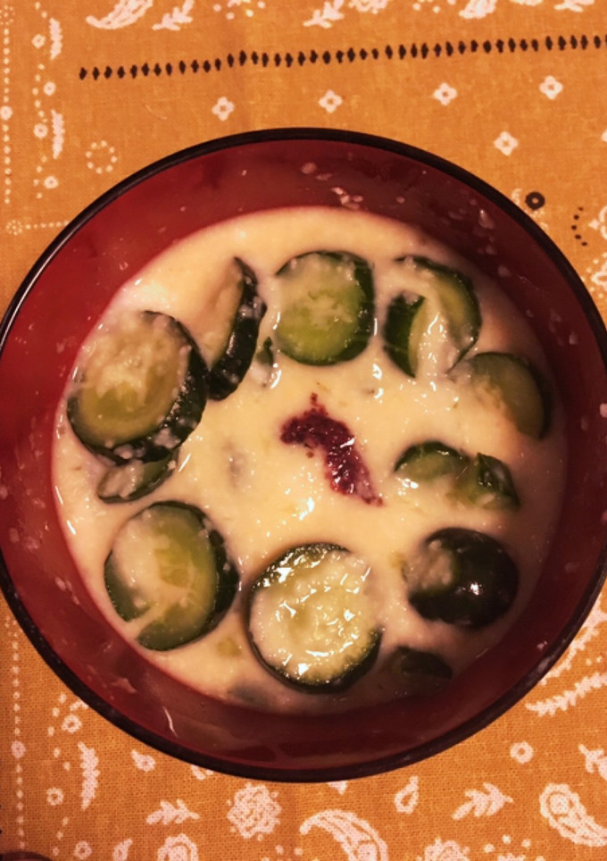 とろろきゅうりの麺つゆ味噌和え-レシピのメイン写真