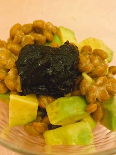 アボカド海苔納豆-レシピのメイン写真