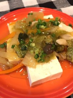 お豆腐のお野菜あんかけ-レシピのメイン写真