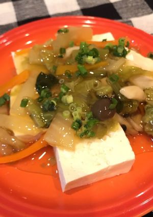 お豆腐のお野菜あんかけ-レシピのメイン写真