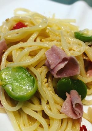 簡単！＊生ハムとトマトのパスタ-レシピのメイン写真