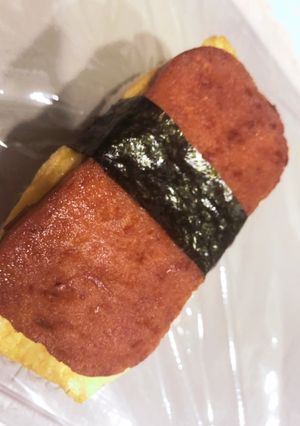 むすびメーカーで作るスパムおむすび-レシピのメイン写真