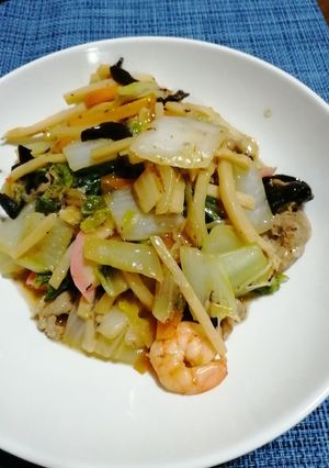 中華丼&八宝菜-レシピのメイン写真