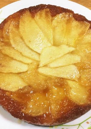 ホットケーキミックスでりんごのケーキ-レシピのメイン写真