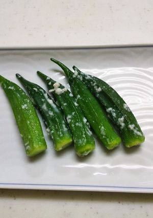 簡単！オクラの塩麹漬け-レシピのメイン写真