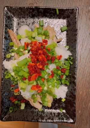 せせりポン酢 食べるラー油のせ-レシピのメイン写真