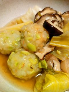 海老団子のとろとろ煮-レシピのメイン写真