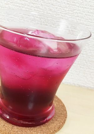赤じそジュース-レシピのメイン写真