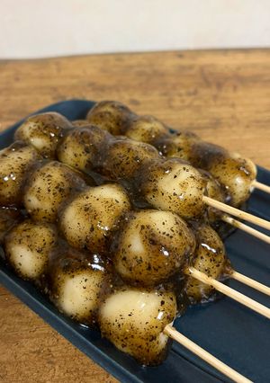 豆腐と白玉粉で♪ごまだれみたらし団子-レシピのメイン写真