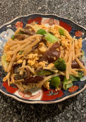 簡単！卵ときくらげの山東風炒め-レシピのメイン写真