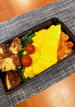 オムライス　2020/07/09-レシピのメイン写真