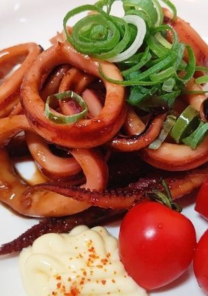 おうちで屋台のイカ焼き-レシピのメイン写真