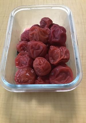 減塩梅干し-レシピのメイン写真