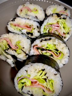 海苔巻き!ベーコンレタス塩昆布巻き!-レシピのメイン写真