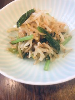 もやしと小松菜のおかかごま和え♪-レシピのメイン写真