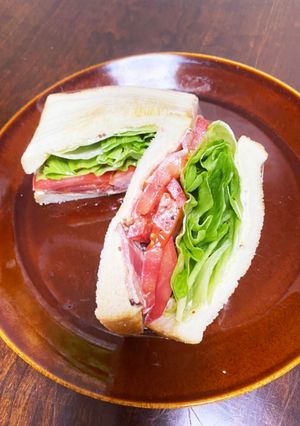 野菜とベーコンで♡BLTサンド-レシピのメイン写真