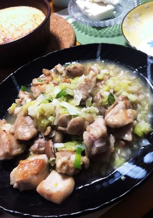 業務スーパーの塩だれでネギチキン-レシピのメイン写真