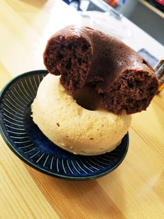 ヘルシー豆腐と米粉のふっくら焼きドーナツ-レシピのメイン写真