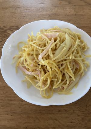 お弁当の隙間に☆バスタのカレー味-レシピのメイン写真