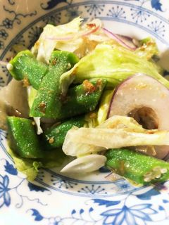 オクラ和風サラダ-レシピのメイン写真
