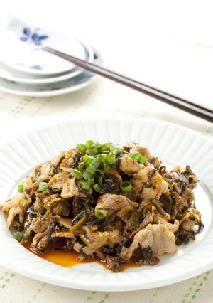 ご飯が進む！豚肉の高菜炒め-レシピのメイン写真