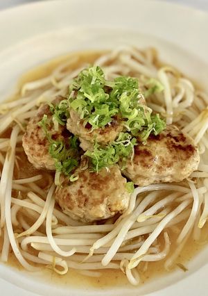 ふわふわ中華風あんかけハンバーグ-レシピのメイン写真