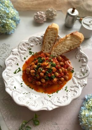 大豆とベーコンのフレッシュトマト煮-レシピのメイン写真