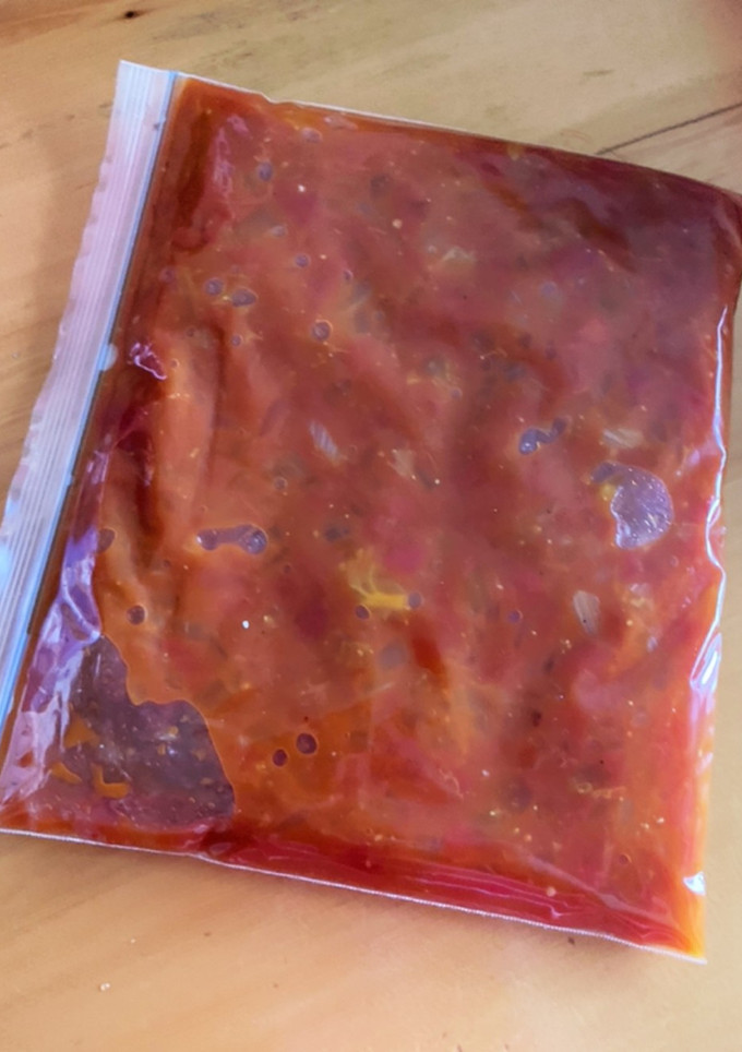 完熟トマトと新玉ねぎで作るトマトソース☆-レシピのメイン写真